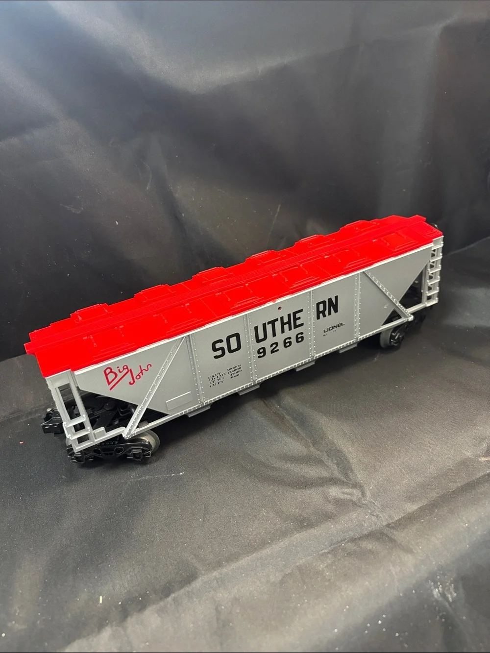 Southern Gray Wall Decor Train Box Display.  0259